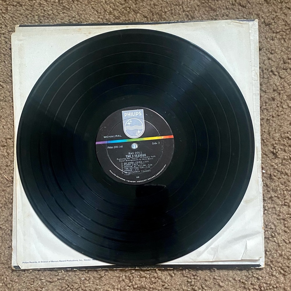 THE 4 SEASONS - RAG DOLL  1964 - Picture 7 of 10